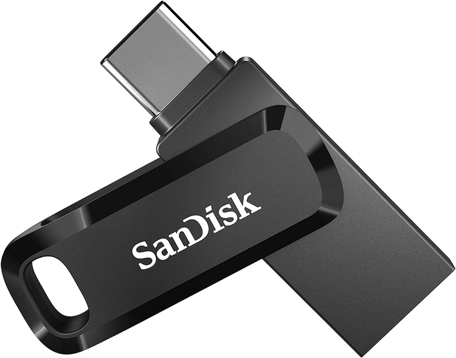 SanDisk 128GB Ultra Dual Drive Go USB Type-C Flash Drive, Black - SDDDC3-128G-G46