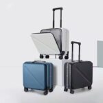 Milada Custom Aluminum Spinner Wheel Trolley Suitcase