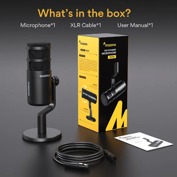 MAONO PD100 Podcast XLR Microphone - Image 4