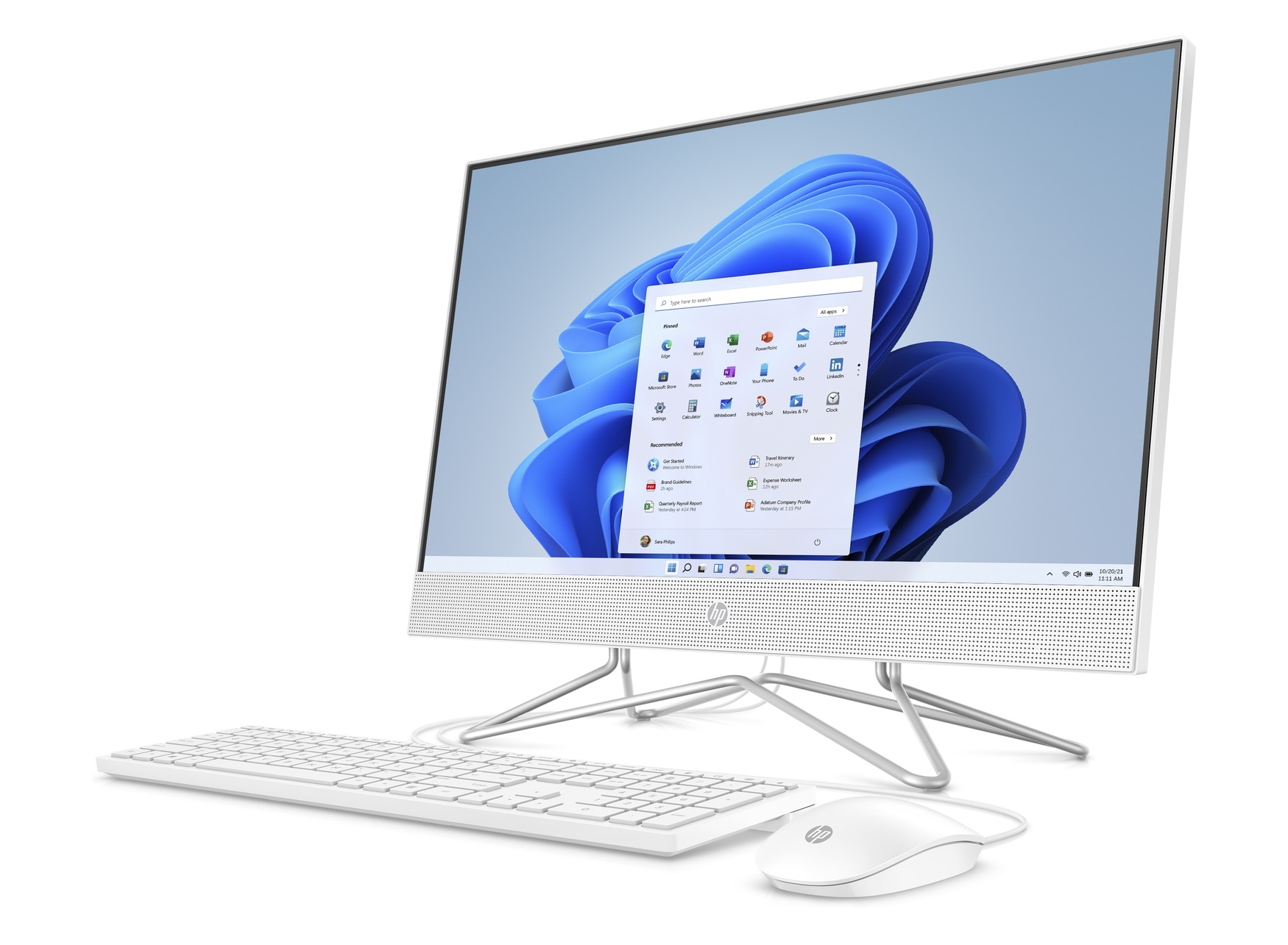 HP All-in-One PC cb1026 12th Gen Intel Core i5-1235U 24-inch -