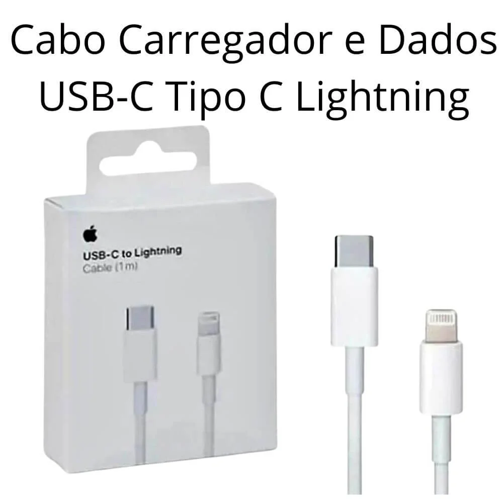 Cabo USB-C para Lightning 1M