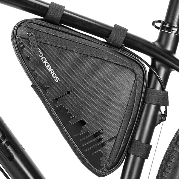 Bolsa Triangular ROCKBROS Bike Triangle Frame Bag – 2,5L - Image 2