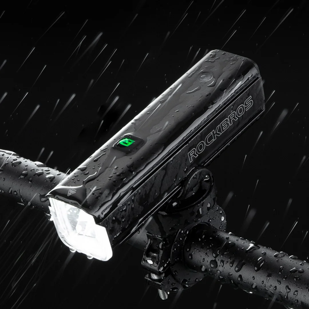 ROCKBROS Luz Frontal de Bicicleta 1500 Lumens