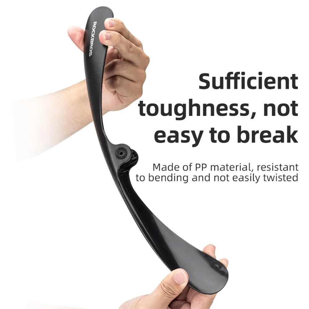 Paralama de Bicicleta Rockbros 28210007001 – Proteção Eficiente e Design Ajustável - Image 5