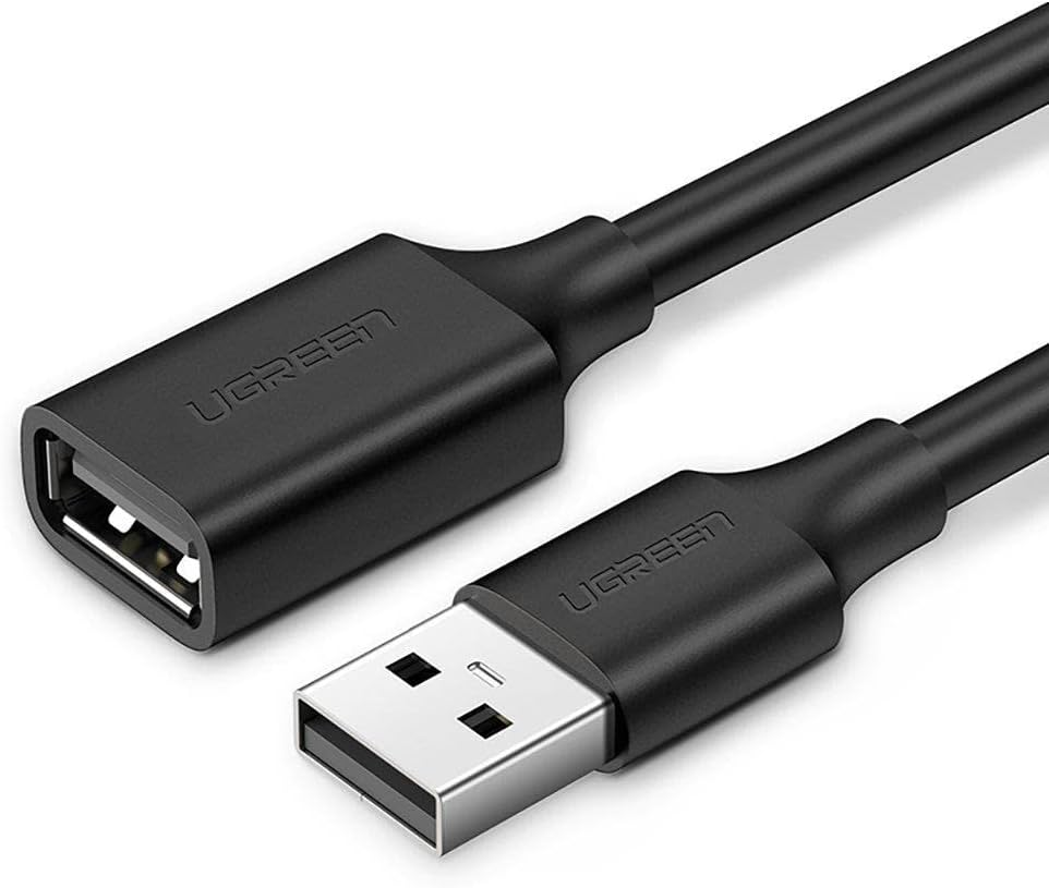 Cabo Extensor UGREEN USB 2.0 A Macho para A Fêmea – 1,5m (10315) - Image 2
