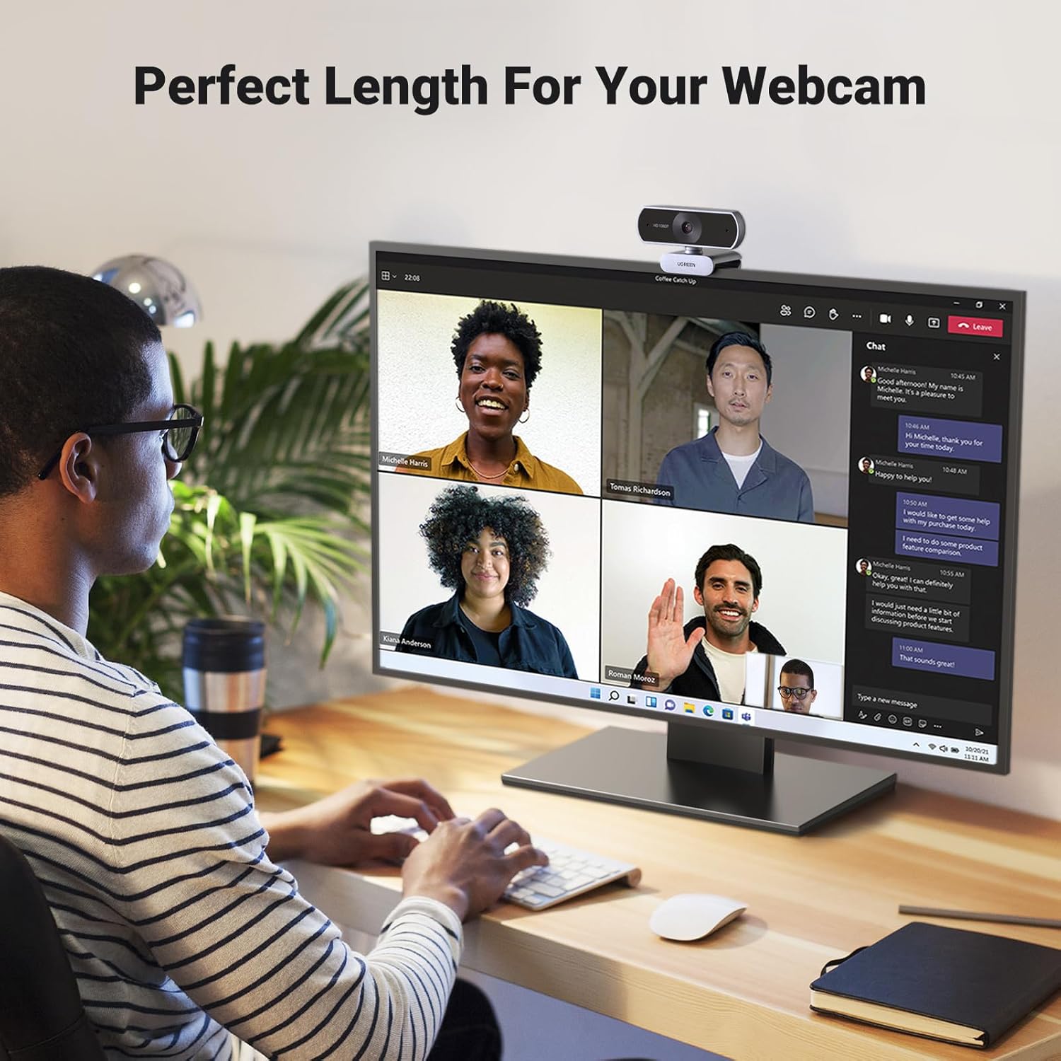 Cabo Extensor UGREEN USB 3.0 A Macho para A Fêmea – 1 Metro (10368) - Image 6