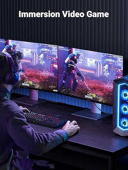 UGREEN 10239 – Cabo DisplayPort para HDMI 1,5 Metros (4K UHD, Uni-direcional) - Image 5