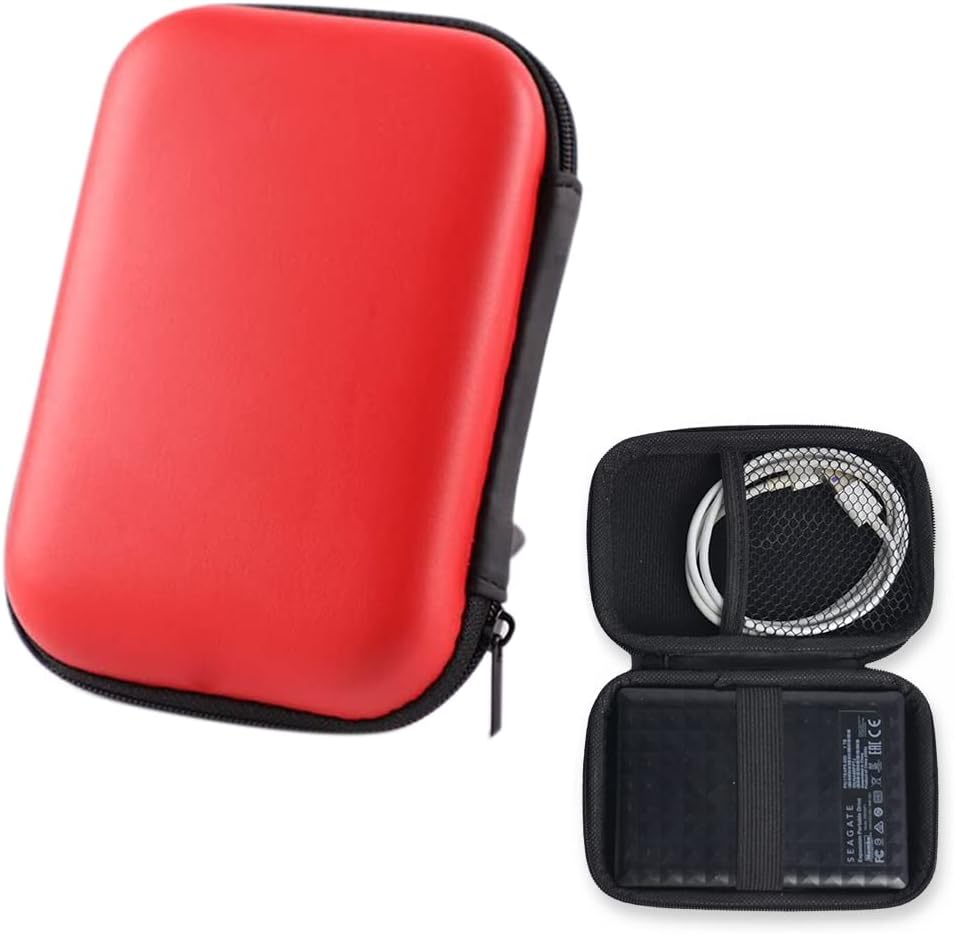 CASE MULTIFUNCTION HDD PORTABLE RED - Image 7