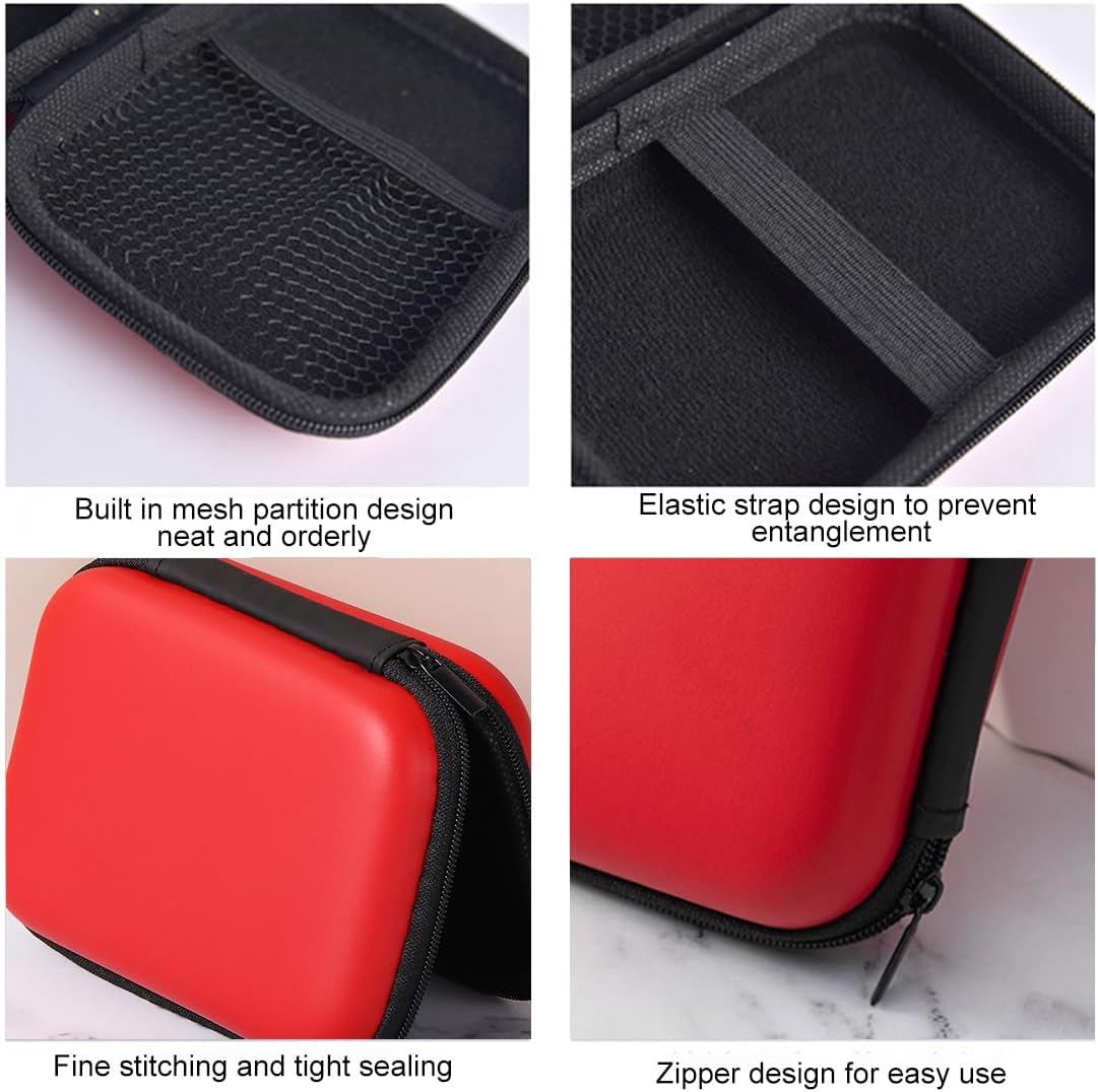 CASE MULTIFUNCTION HDD PORTABLE RED - Image 4