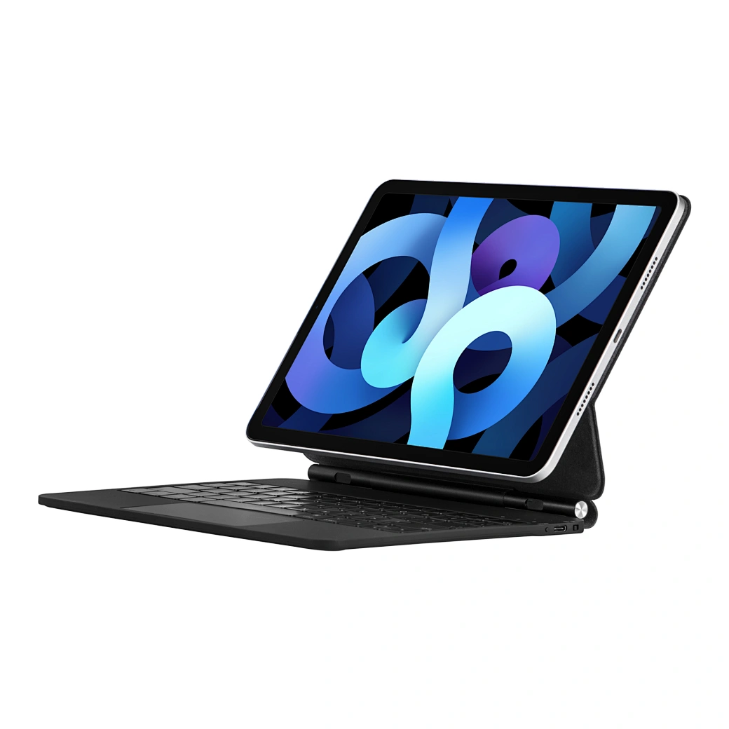 WIWU Magic Keyboard Case MK‑002 Strong Magnetic, compatível com iPad Pro 10.9", 11" (2024), 12.9" e iPad Pro 13" (2024)