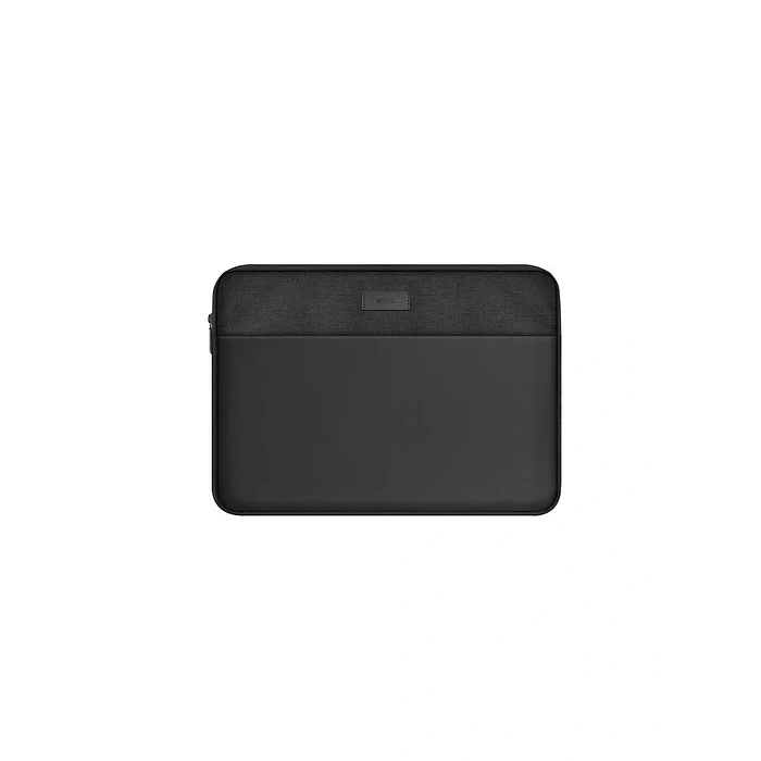 WiWU 16 inch Minimalist Laptop Sleeve – Preta e Cinza - Image 3