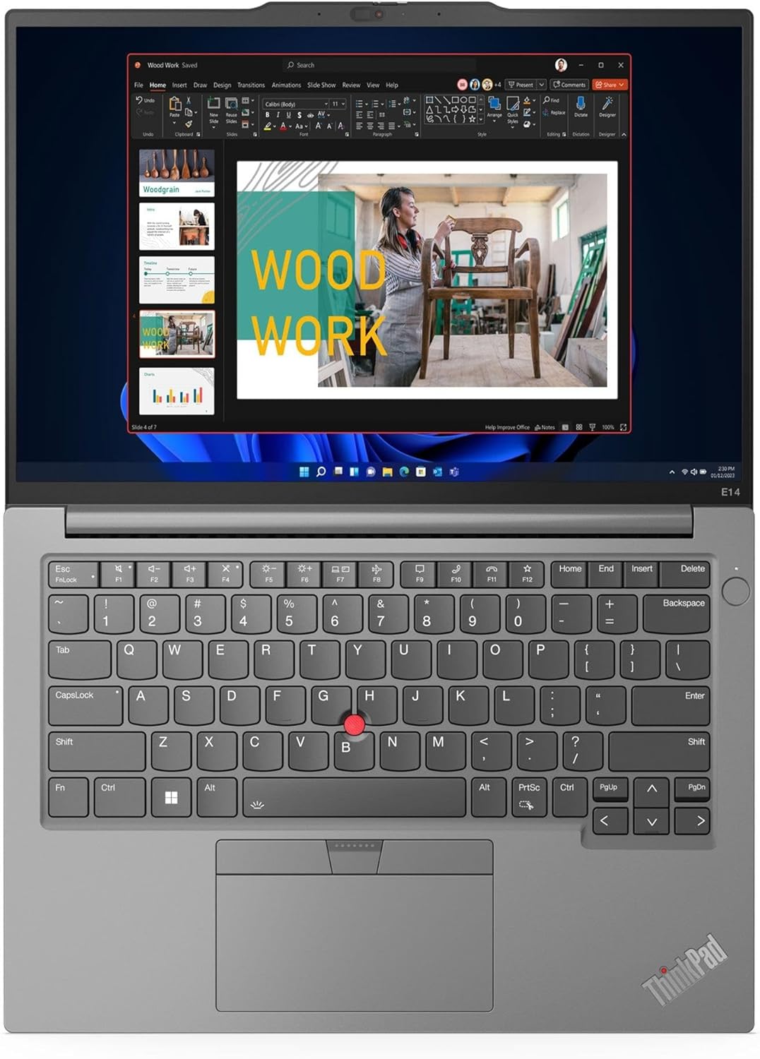 Lenovo ThinkPad E14 Gen 5 com Intel Core i7-1355U, 8GB RAM e 512GB SSD - Image 2
