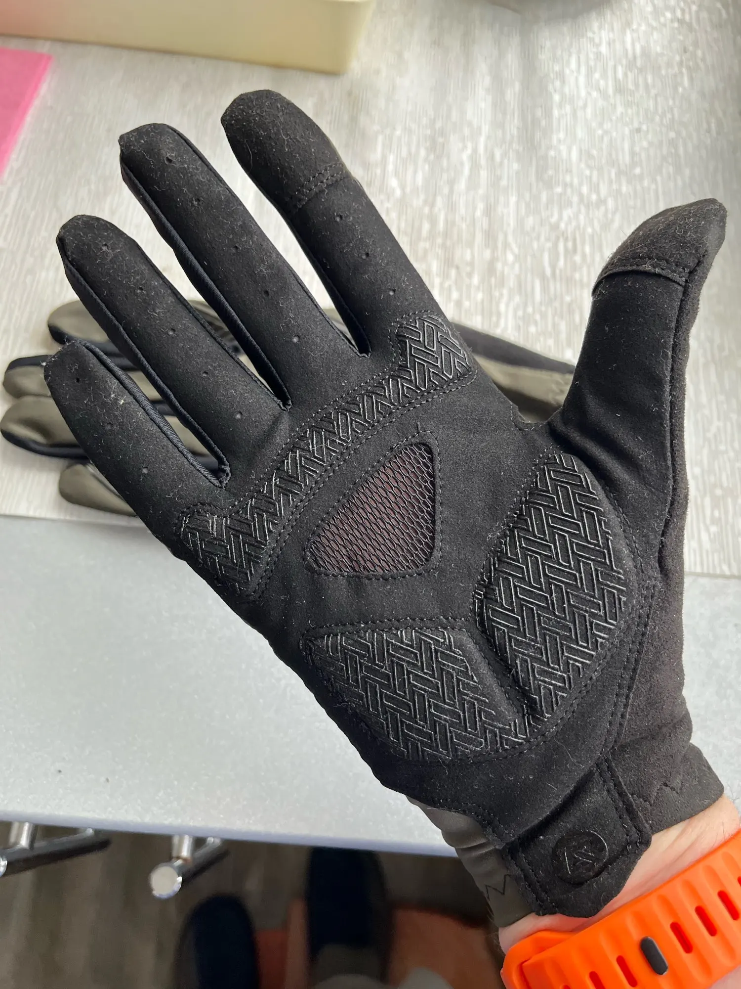 Luvas de Ciclismo ROCKBROS para Mountain Bike – Dedo Longo, com Proteção e Almofada de Gel - Image 4