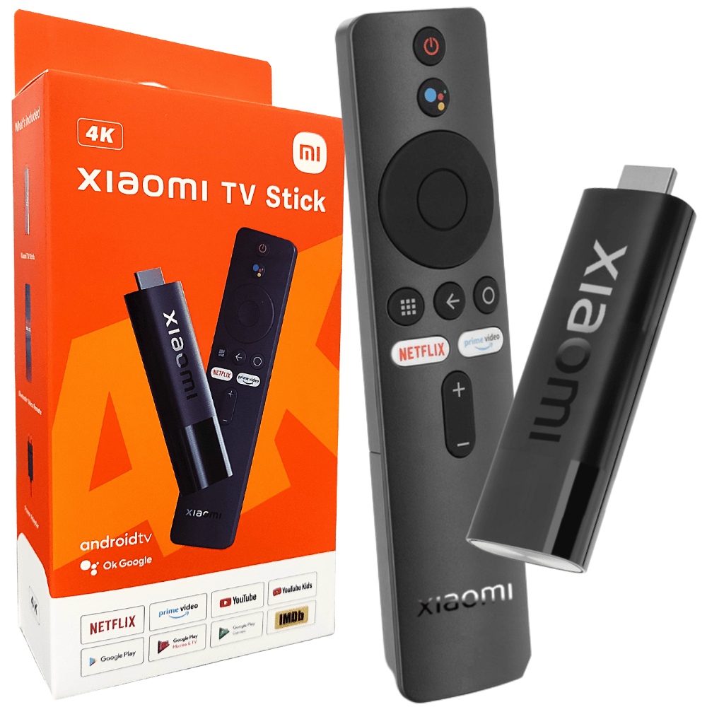 Xiaomi TV Stick 4K – Android TV 11 com Resolução Ultra HD