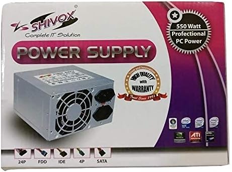Shivox 550 W – Fonte de Alimentação ATX