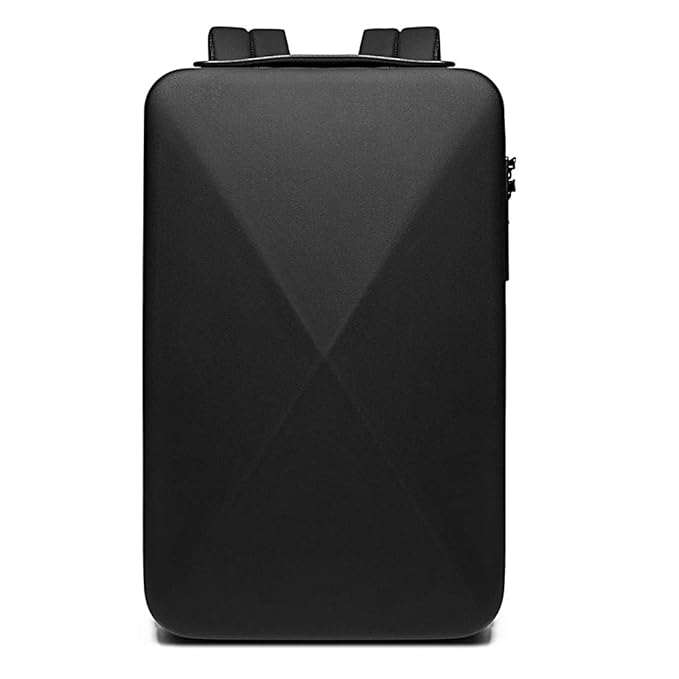 Mochila BANGE BG-22092 Titanium Multifuncional com Capas Rígidas, à Prova d'Água – Executiva para Laptop de 15,6" – Preta (Unissex) - Image 5