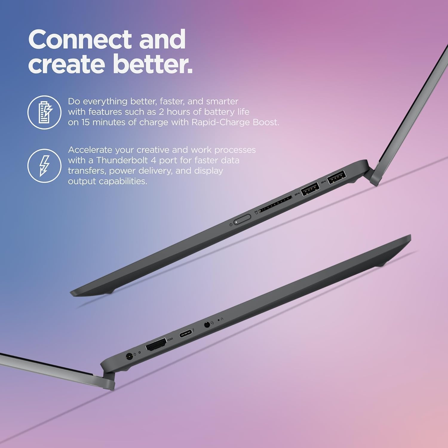 Lenovo Flex 5i 14" Touchscreen 2-em-1 Laptop – Intel Core i5-1235U, 8 GB RAM, 512 GB SSD - Image 4