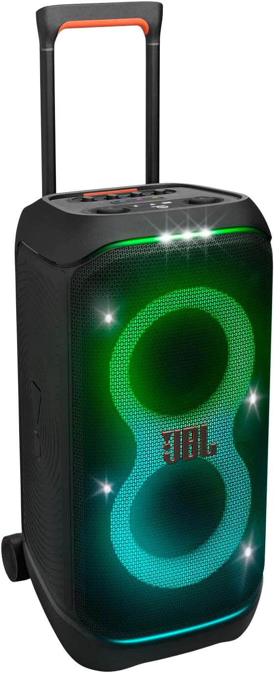 🔊 JBL PartyBox Stage 320 – Caixa de Som Bluetooth Potente com Rodas e Show de Luzes