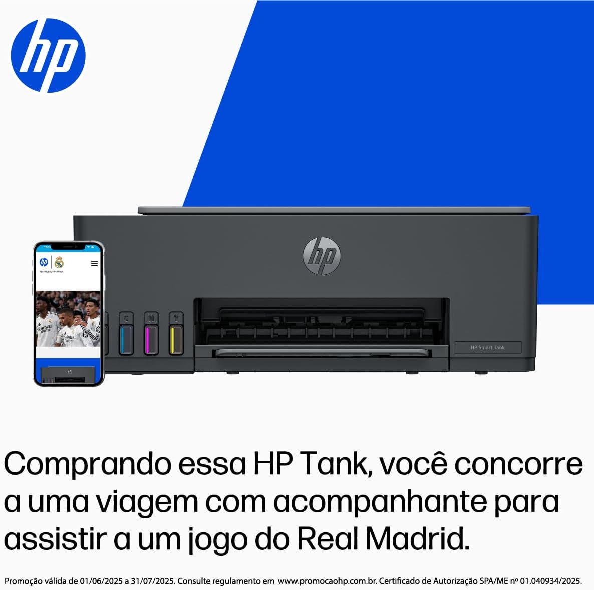 HP Smart Tank 581 Wireless All-in-One – Impressora Multifuncional com Tanque de Tinta - Image 5