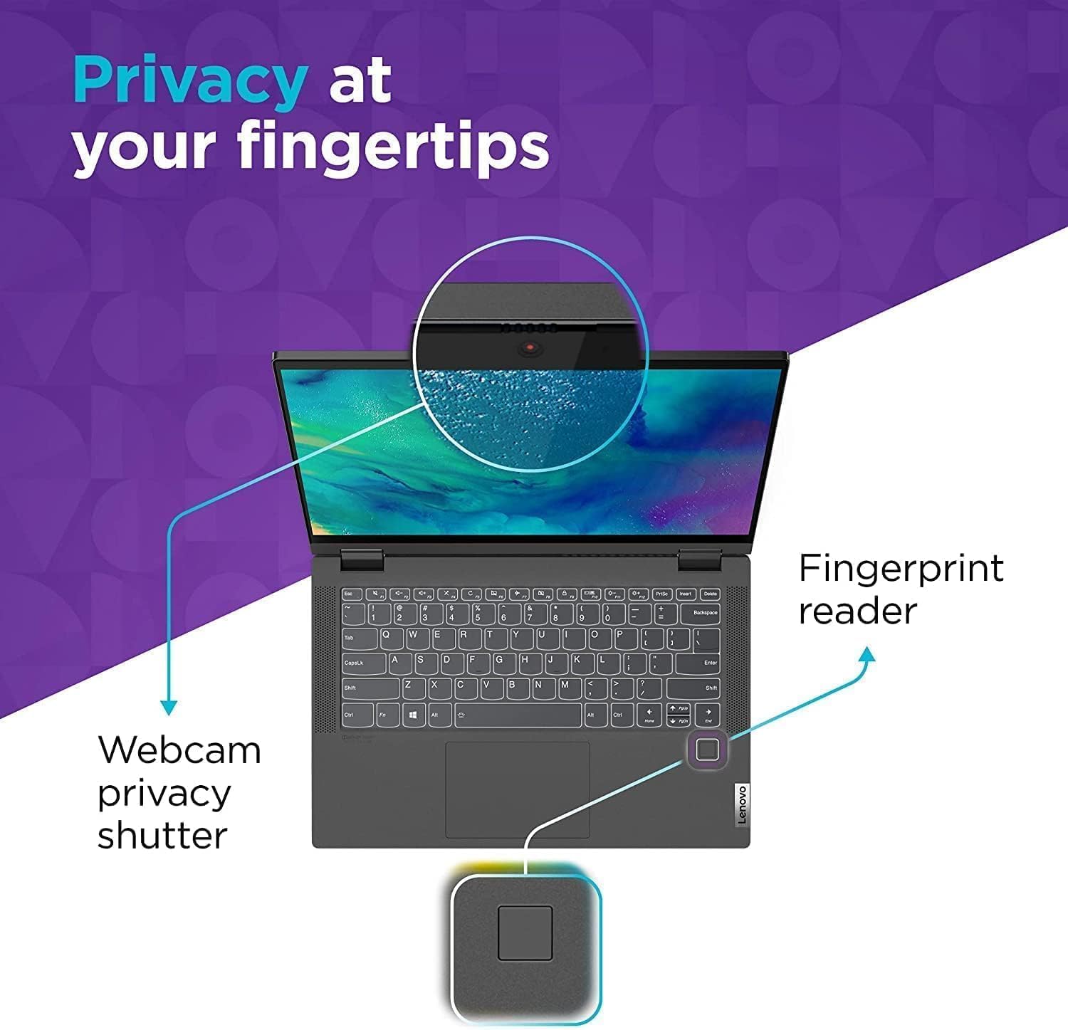 Lenovo Flex 5i 14" Touchscreen 2-em-1 Laptop – Intel Core i5-1235U, 8 GB RAM, 512 GB SSD - Image 3