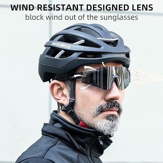 ROCKBROS Óculos Esportivos Photochromic Cinza – Mod. 14110006004