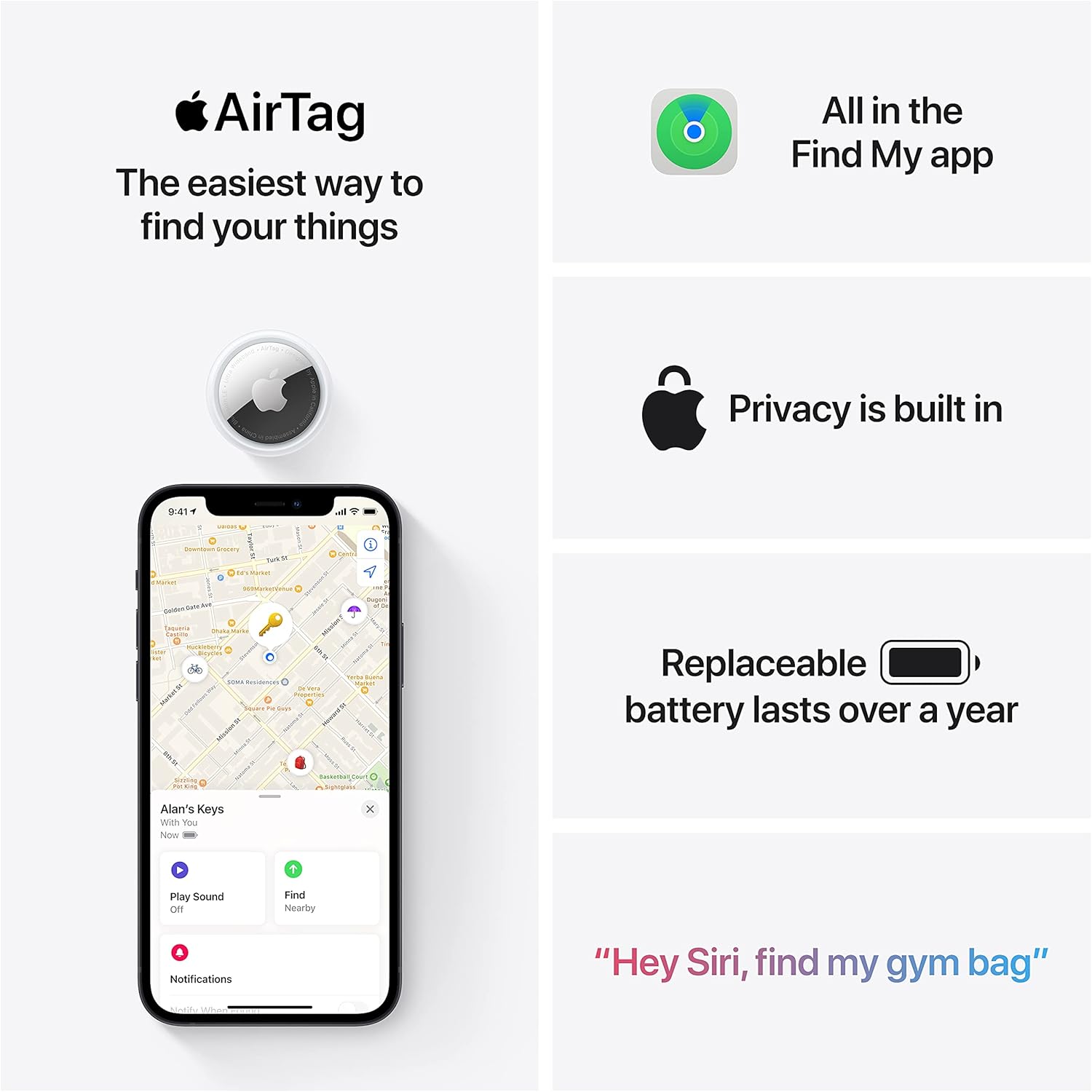 Apple AirTag (Pack Individual) - Image 2