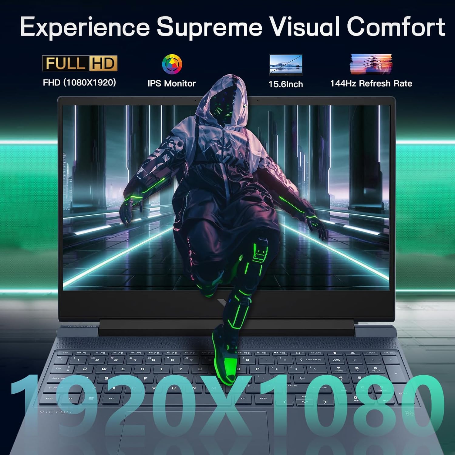 HP Victus 15-fa1657nr Gaming Laptop | Intel Core i7-13620H | 32GB RAM | 1TB SSD | 15.6” - Image 6