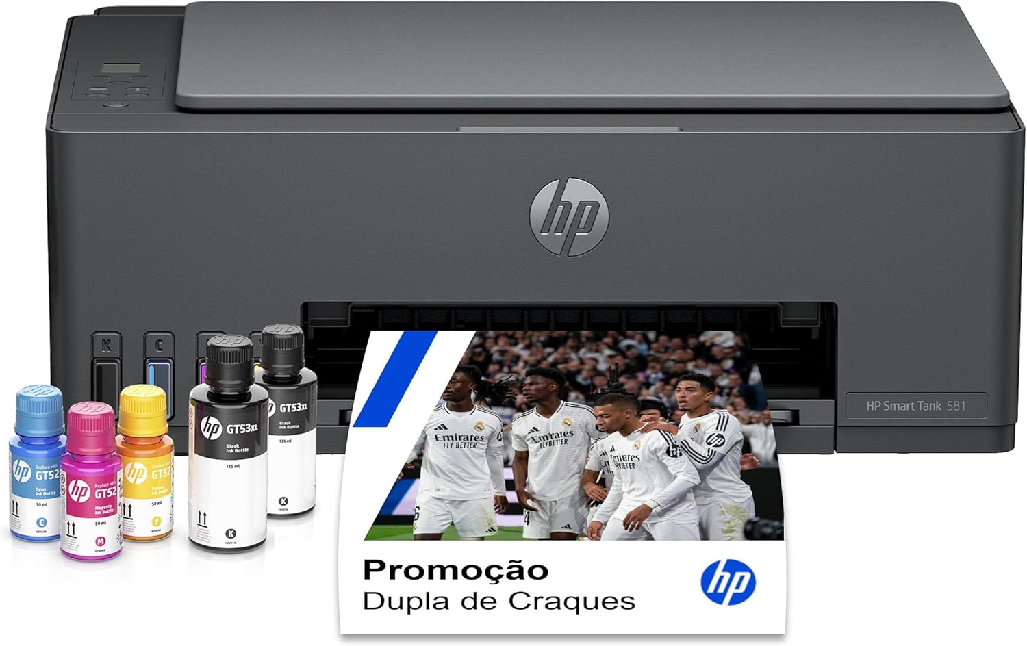 HP Smart Tank 581 Wireless All-in-One – Impressora Multifuncional com Tanque de Tinta - Image 6