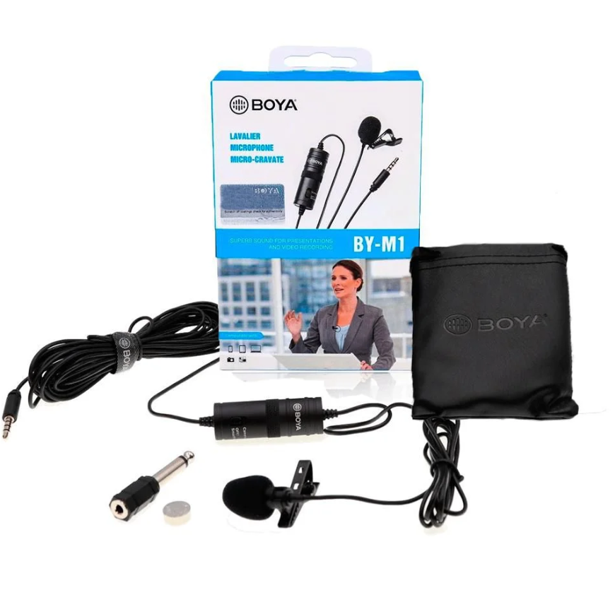 BOYA Microfone Lapela BY-M1 Pro