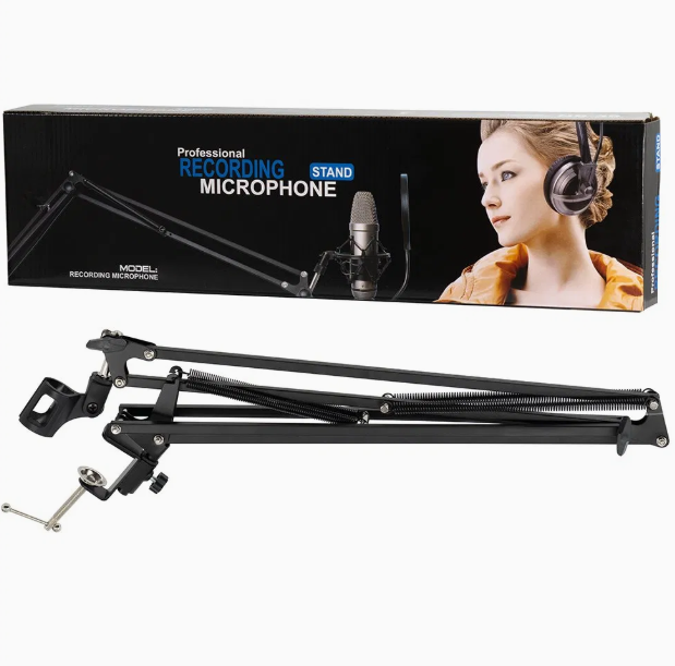 Microphone Stand 39A (XB‑39A) – Suporte Ajustável para Microfone