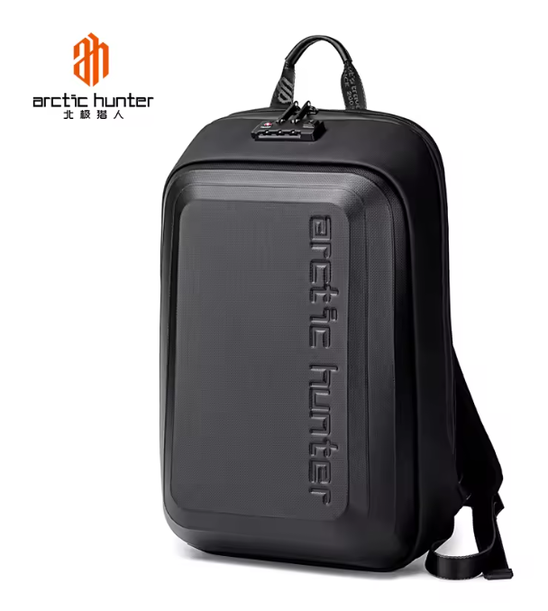 Arctic Hunter B00487 – Mochila Executiva Hard Shell Anti-Roubo e à Prova d'Água