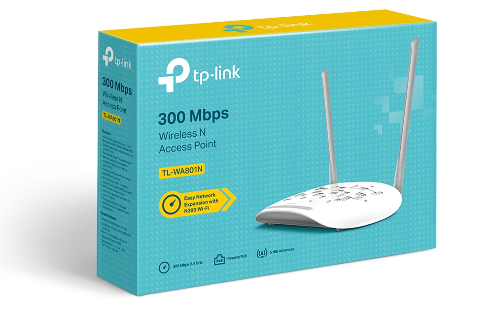 TP-Link TL-WA801N Access Point Wireless N 300Mbps