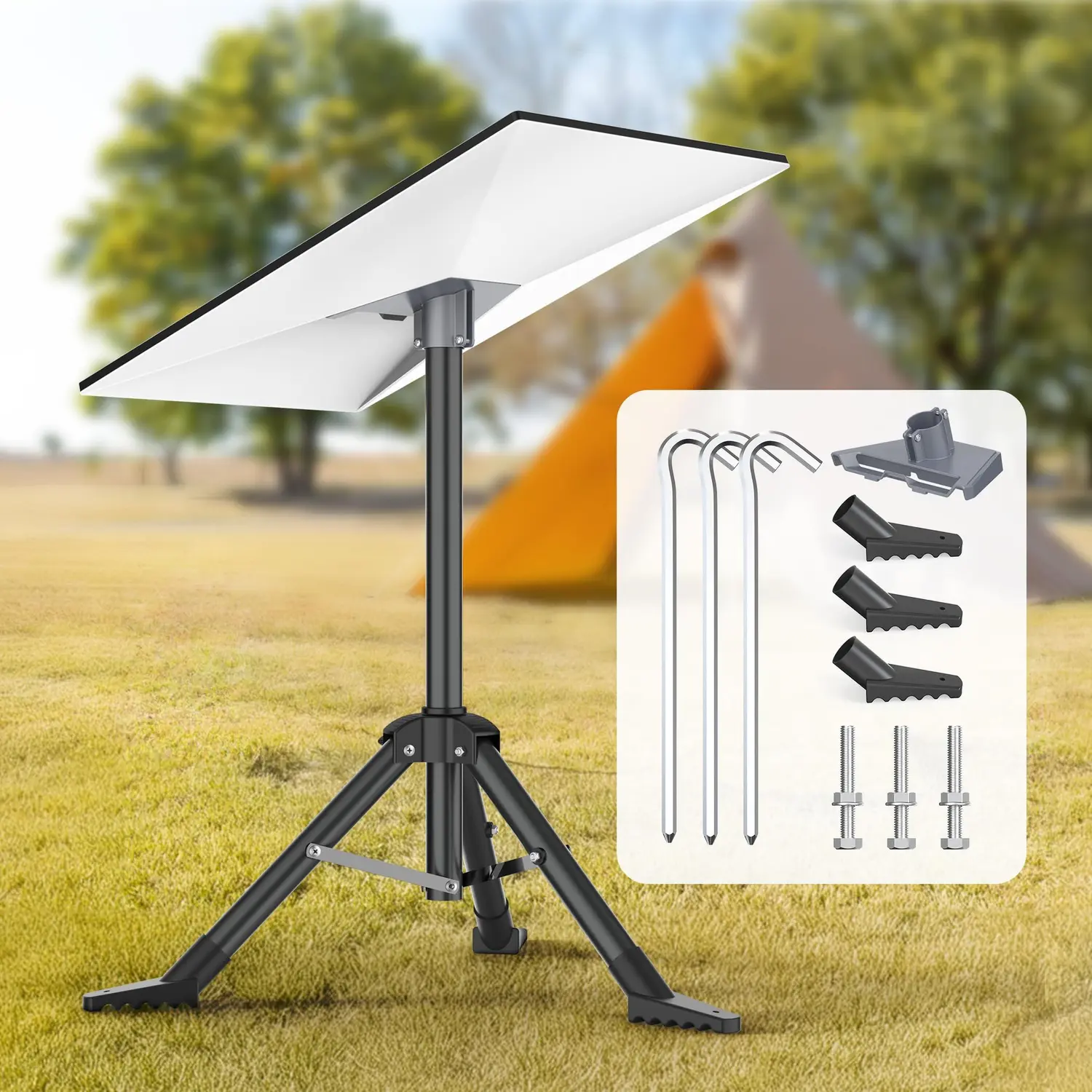 Suporte de Tripé Ajustável para Starlink Mini (V4 Mini)