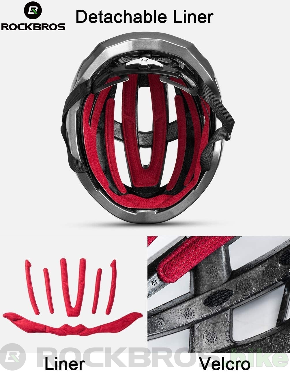🛡️ Capacete de Bicicleta ROCKBROS 10110039004 – Leve, Seguro e Confortável - Image 4