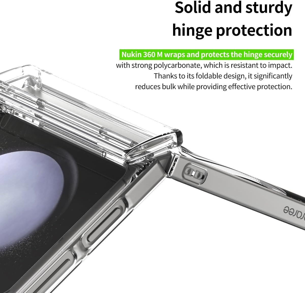 Capa Transparente Araree Nukin 360º M com MagSafe para Samsung Galaxy Z Flip6 - Image 2