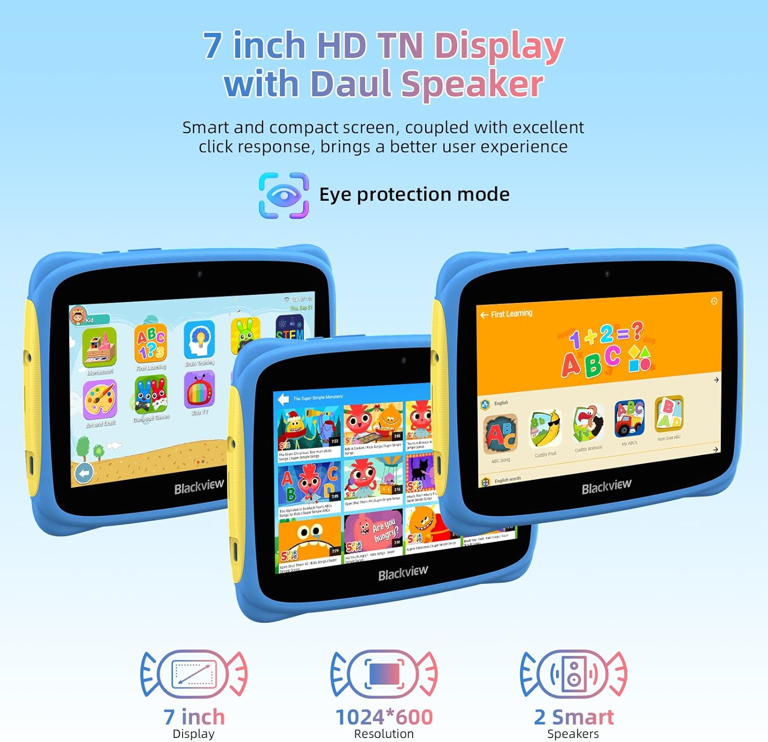 Blackview Tab 3 Kids – 2 GB RAM / 32 GB – Tablet Infantil 7″ - Image 5