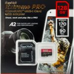Carrinhoão de Memória SanDisk Extreme PRO microSDXC UHS-I 128GB