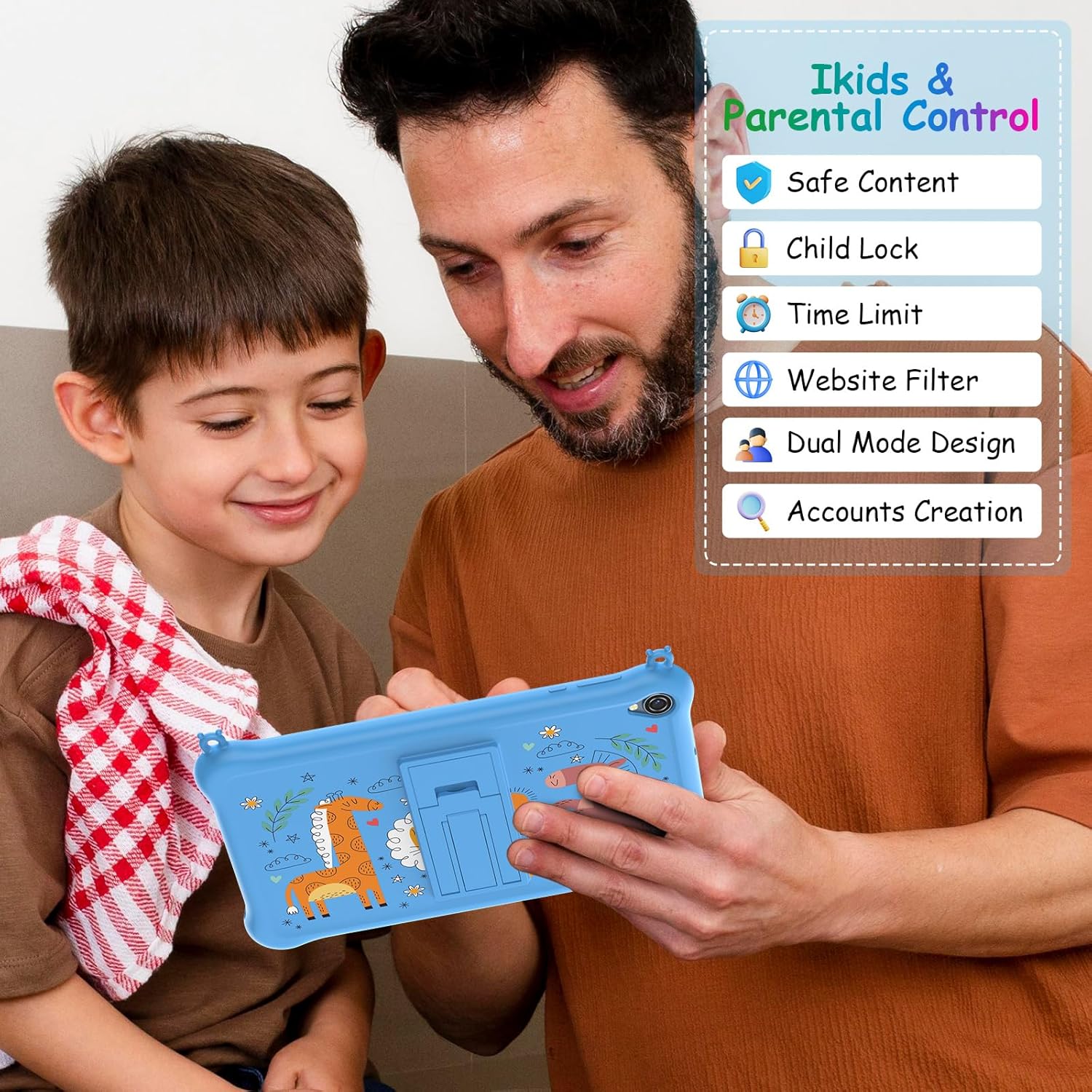 Blackview Tab 50 Kids – 3 GB RAM / 64 GB – Tablet Infantil 8″ Wi‑Fi - Image 2