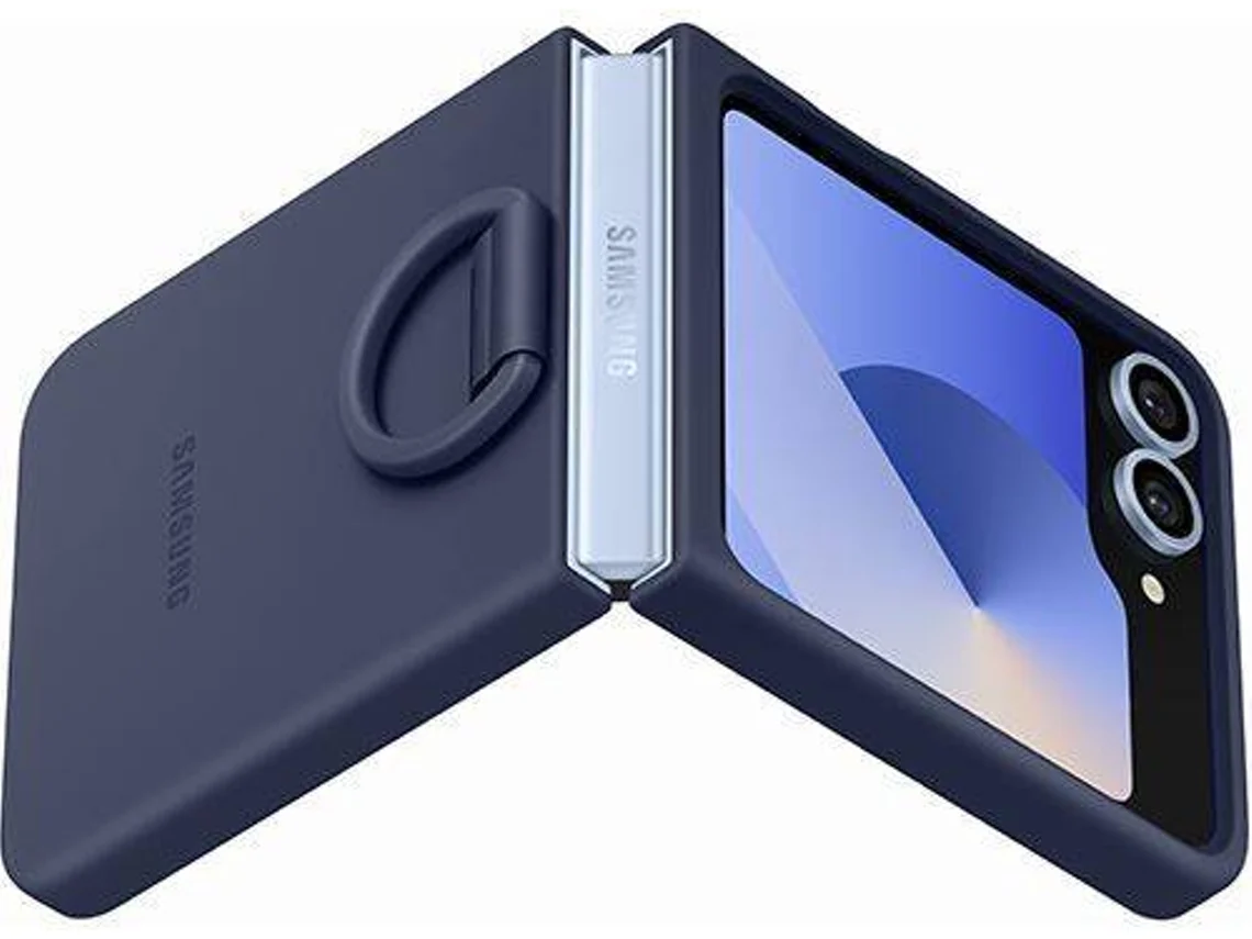 Capa de Silicone com Anel Samsung – Galaxy Z Flip6