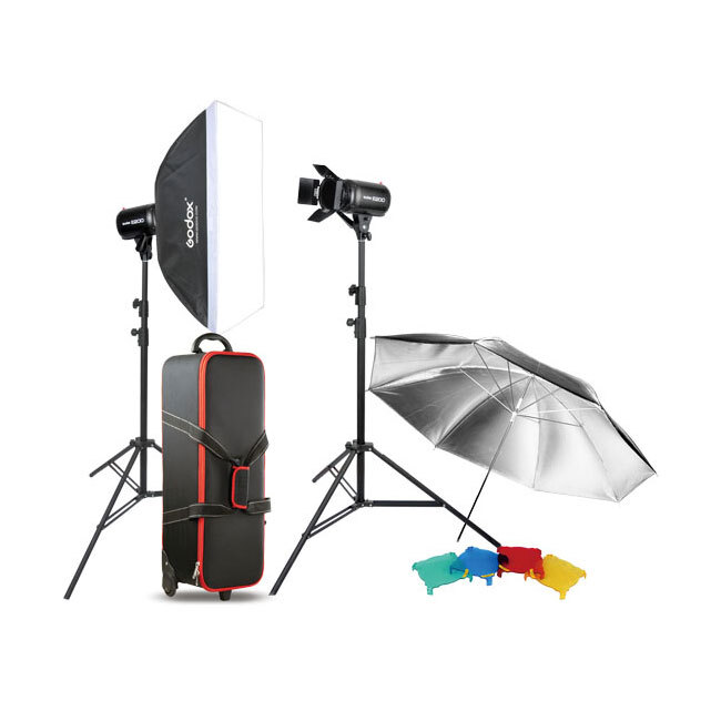 Godox E250-F Studio Flash Kit / Godox E Series Kit (versão “F”)