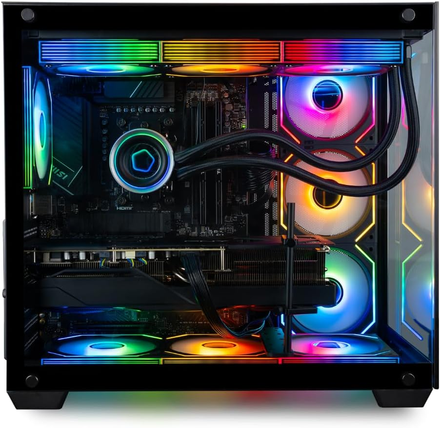 SAMA Shadow Case – PC Gamer Intel Core i7-13700F, RTX 4070, 32GB DDR5, 1TB SSD NVMe - Image 4