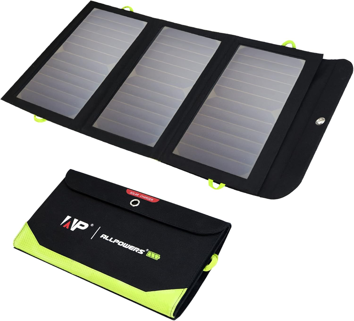 LLPOWERS SP002 Painel Solar Portátil com Bateria Embutida 10000mAh 21W 5V