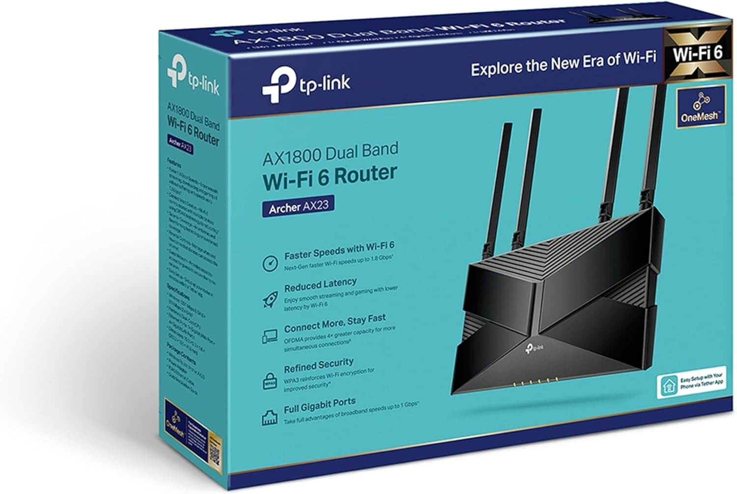 TP-Link Archer AX23 – Roteador Wi-Fi 6 AX1800