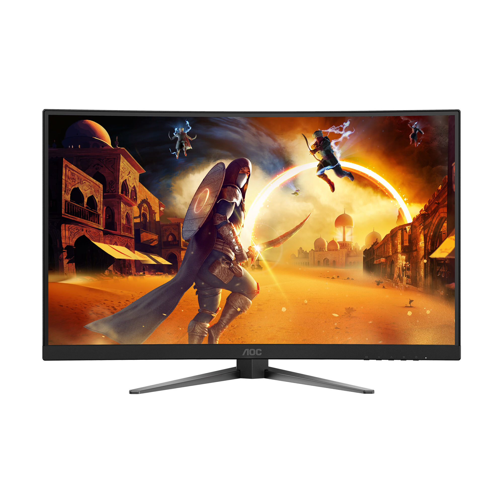 Monitor Gaming AOC C27G4Z 27" Curved Frameless Ultra-Fast FHD 1080p, 0.3ms HDMI 240Hz/DP 280Hz