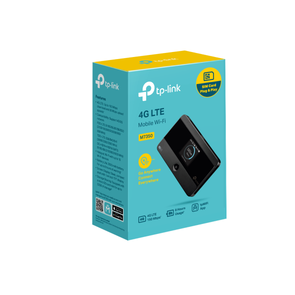 TP-LINK M7350 – Roteador Portátil 4G LTE Wi-Fi
