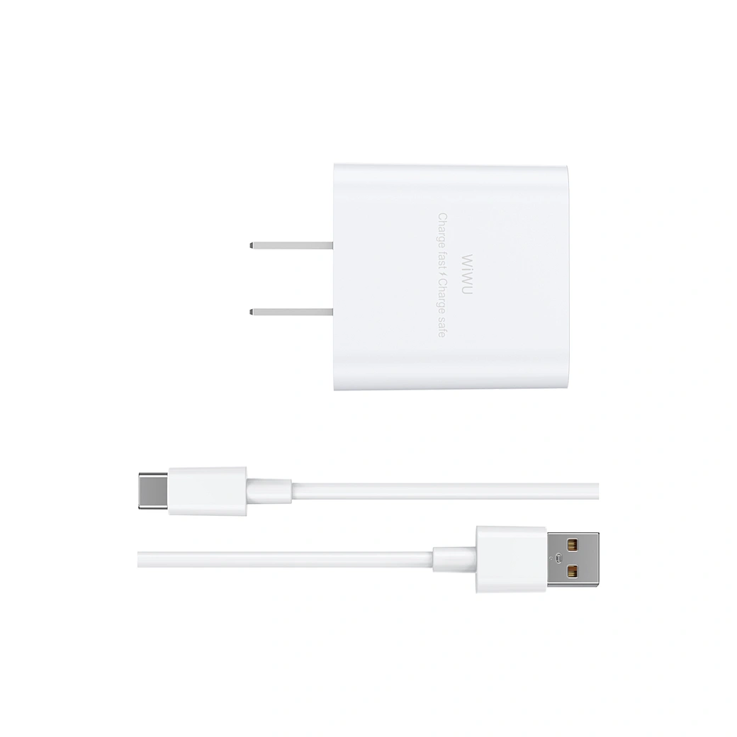 WiWU 2.4A Essen GaN Fast Charger Combo Wi-G023 (A-C)