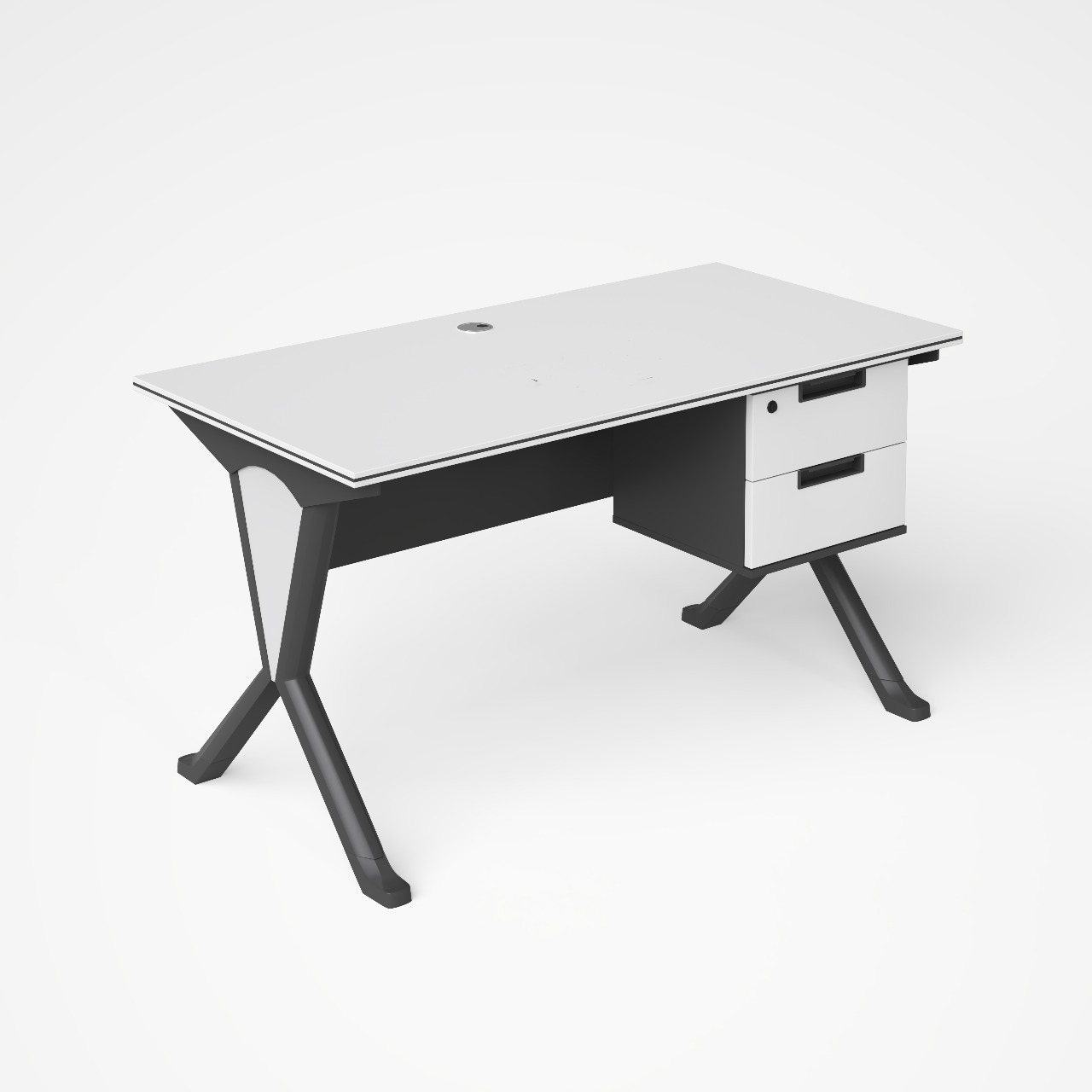 Mesa 22-AD33 E1 Melamine 25mm Desktop