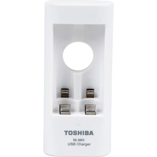 Carregador Toshiba USB para Pilhas AA/AAA TNHC-6GME4 com 4 Pilhas AA Inclusas - Image 4
