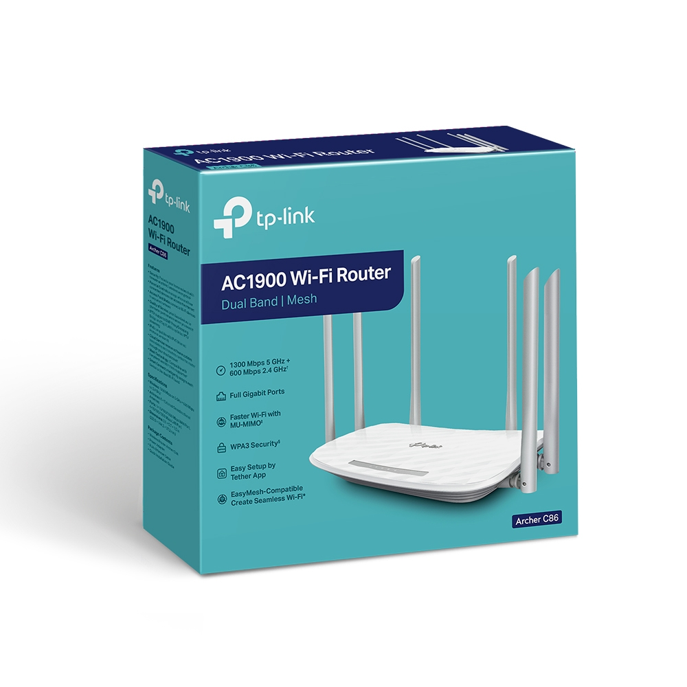 TP-Link Archer C86 AC1900 Wireless Router - Image 3