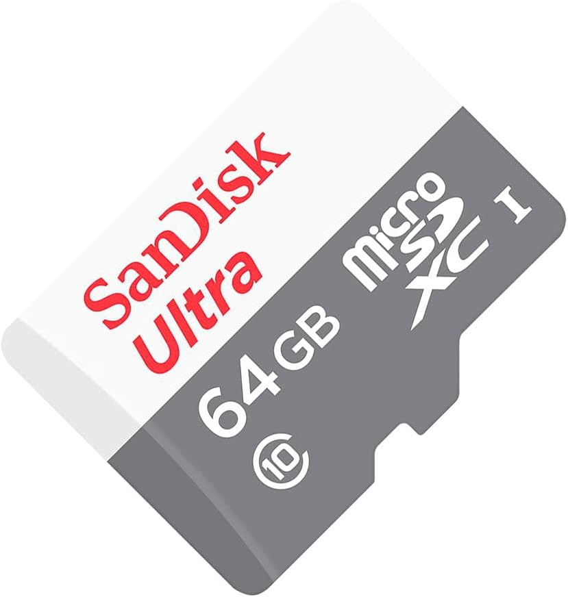 Carrinhoão de Memória SanDisk Ultra 64GB MicroSDXC Classe 10 – UHS-I